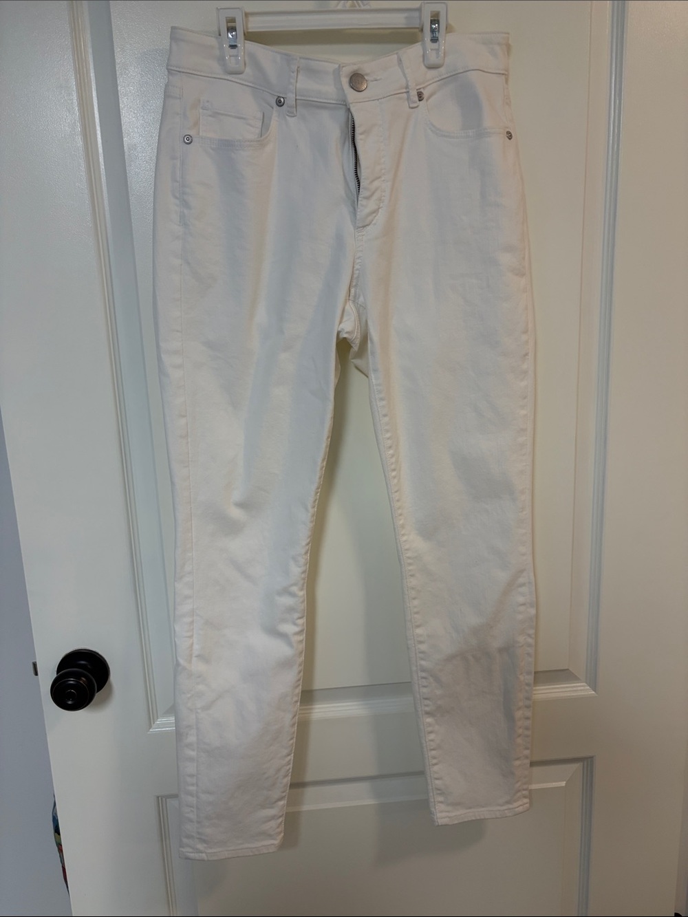 Women’s White Slim Fit Jeans